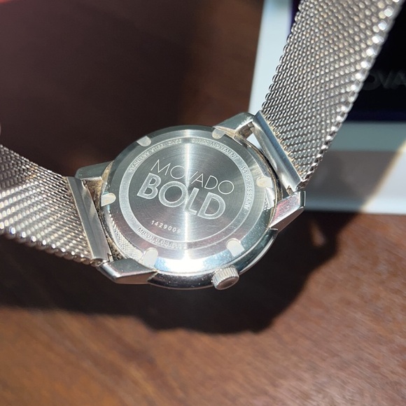 Movado Men's Bold Large Sunray Dial Analog Quartz 44mm Watch - Picture 6 of 11